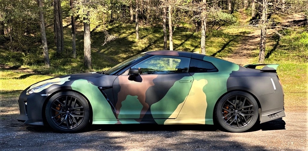 Nissan GT-R – täiskiletus custom trükikilega