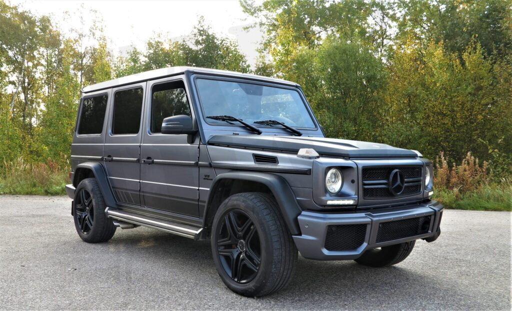 Mercedes G-klass Brabus – matt hall ülekiletamine