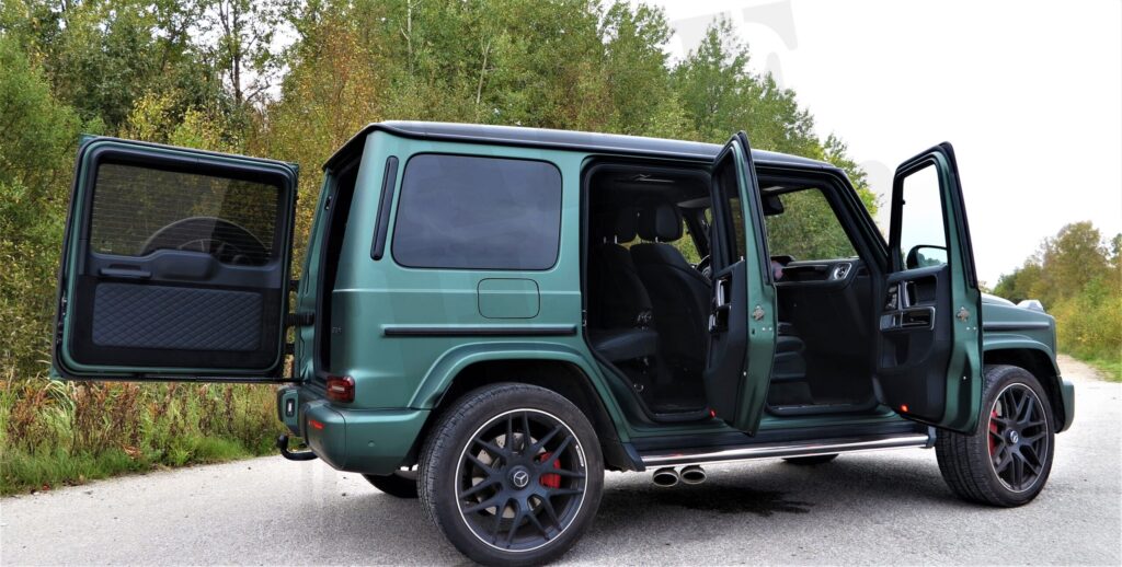 Mercedes-Benz G-Class – fullwrap uste sisudega mattroheliseks
